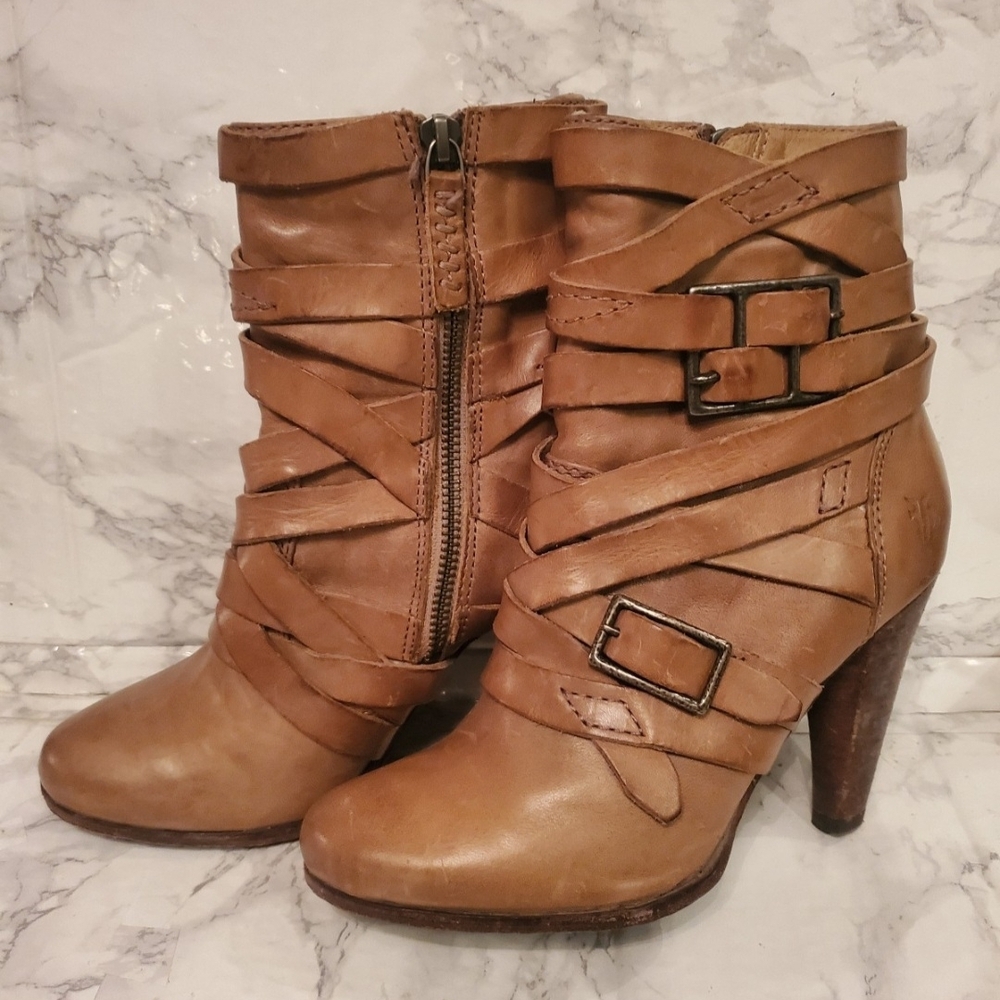 Frye | Mikaela Leaher Strappy Boots